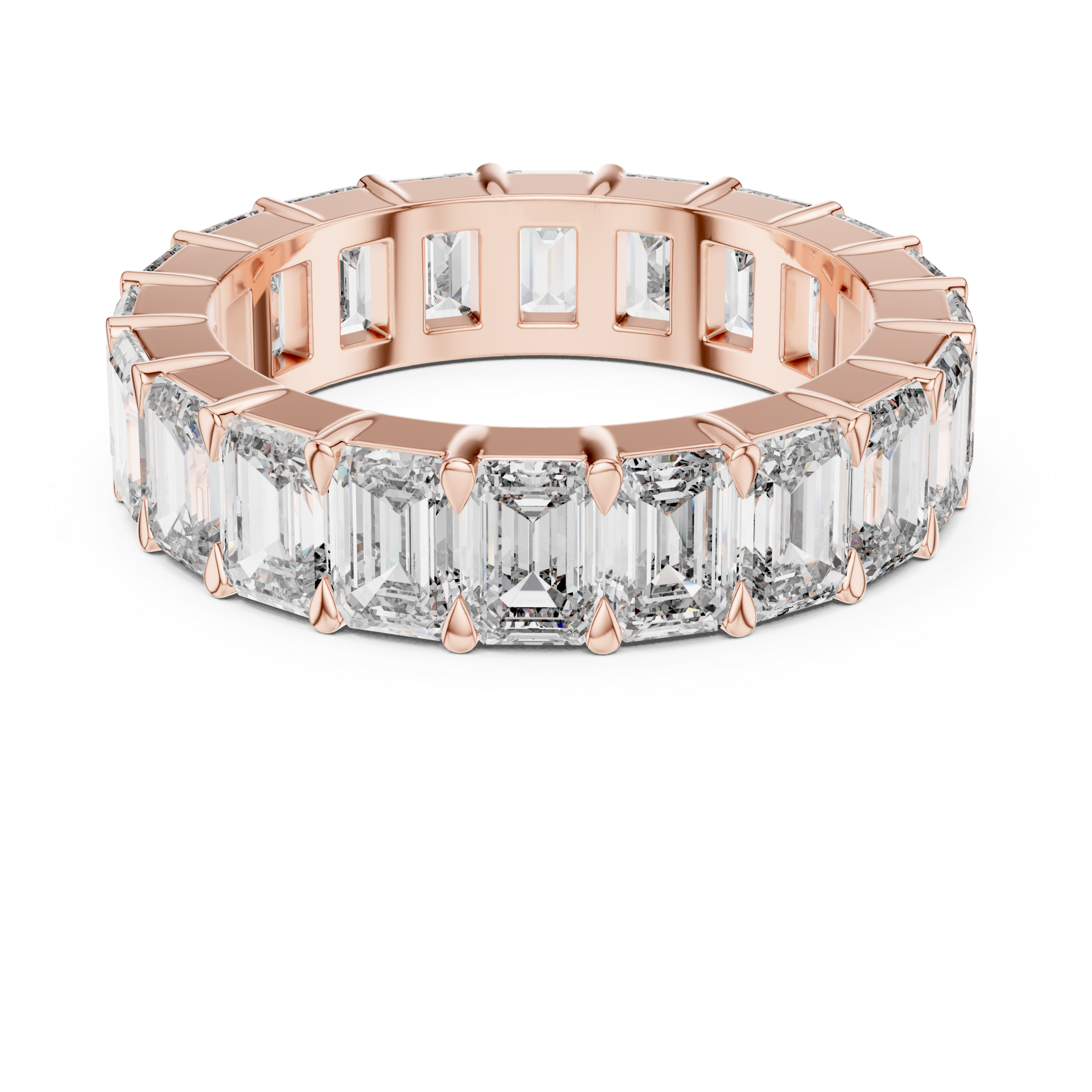Emerald Eternity Ring Design - Image 8