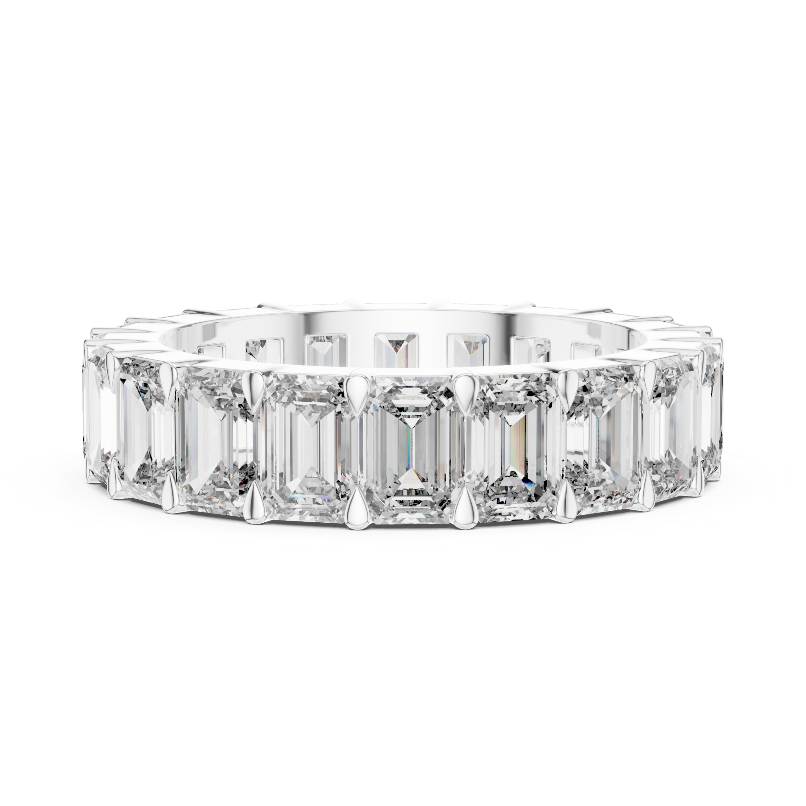 Emerald Eternity Ring Design - Image 10