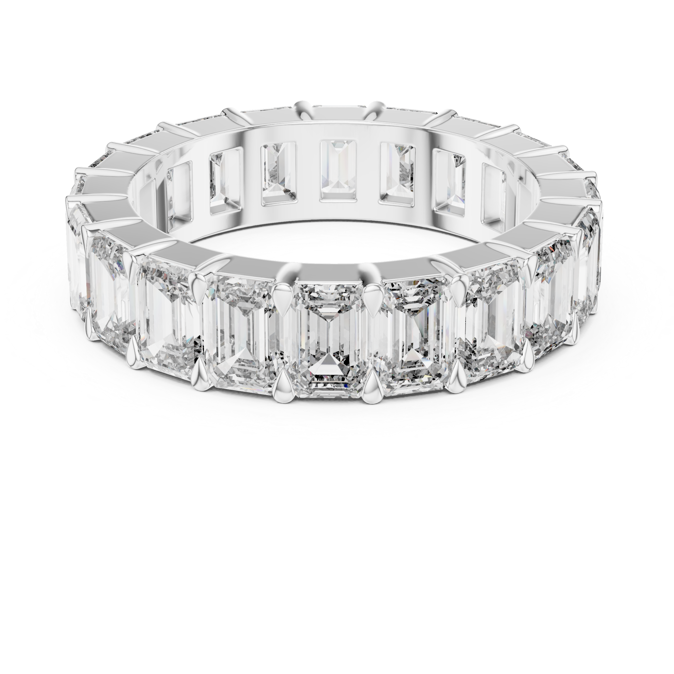 Emerald Eternity Ring Design - Image 11