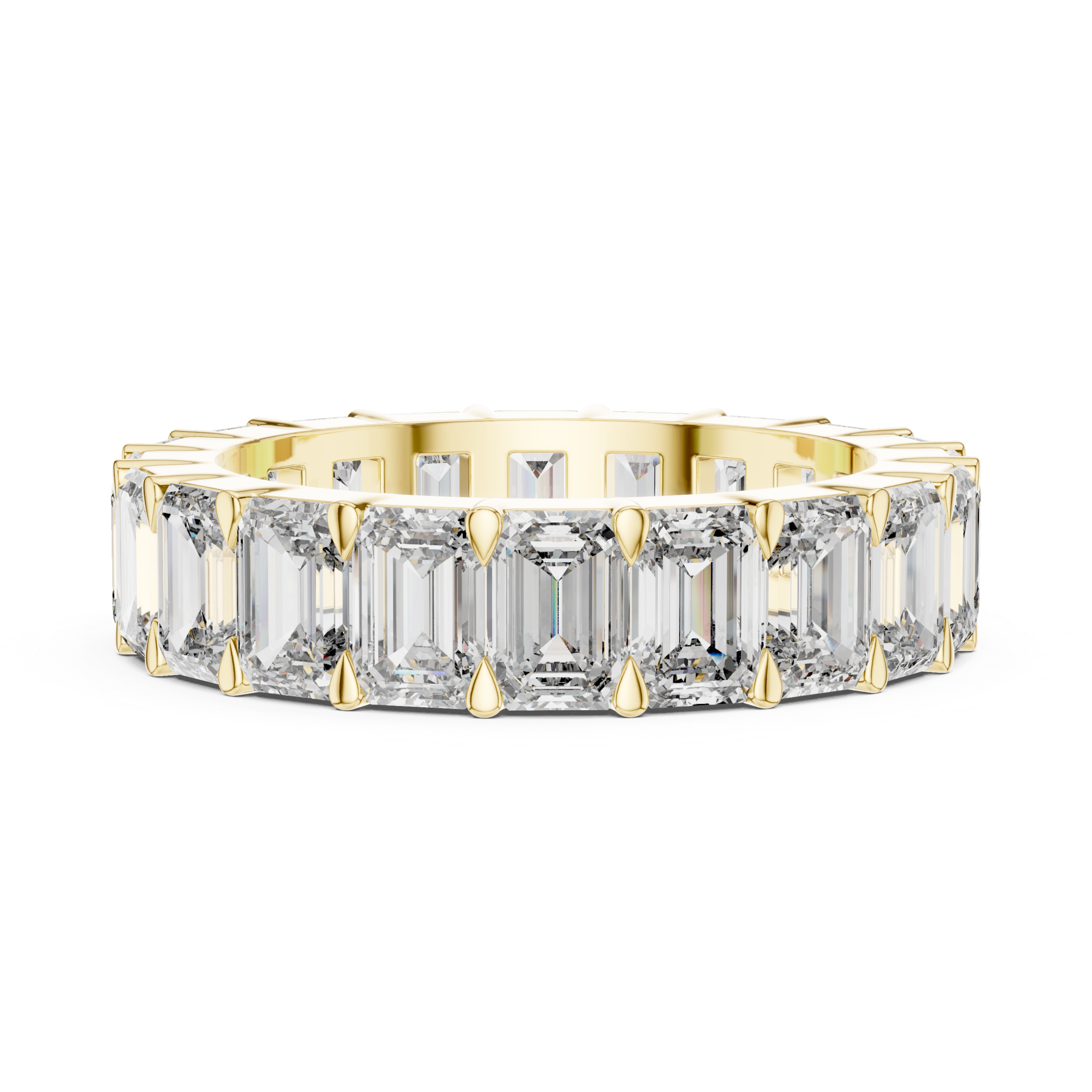 Emerald Eternity Ring Design - Image 3