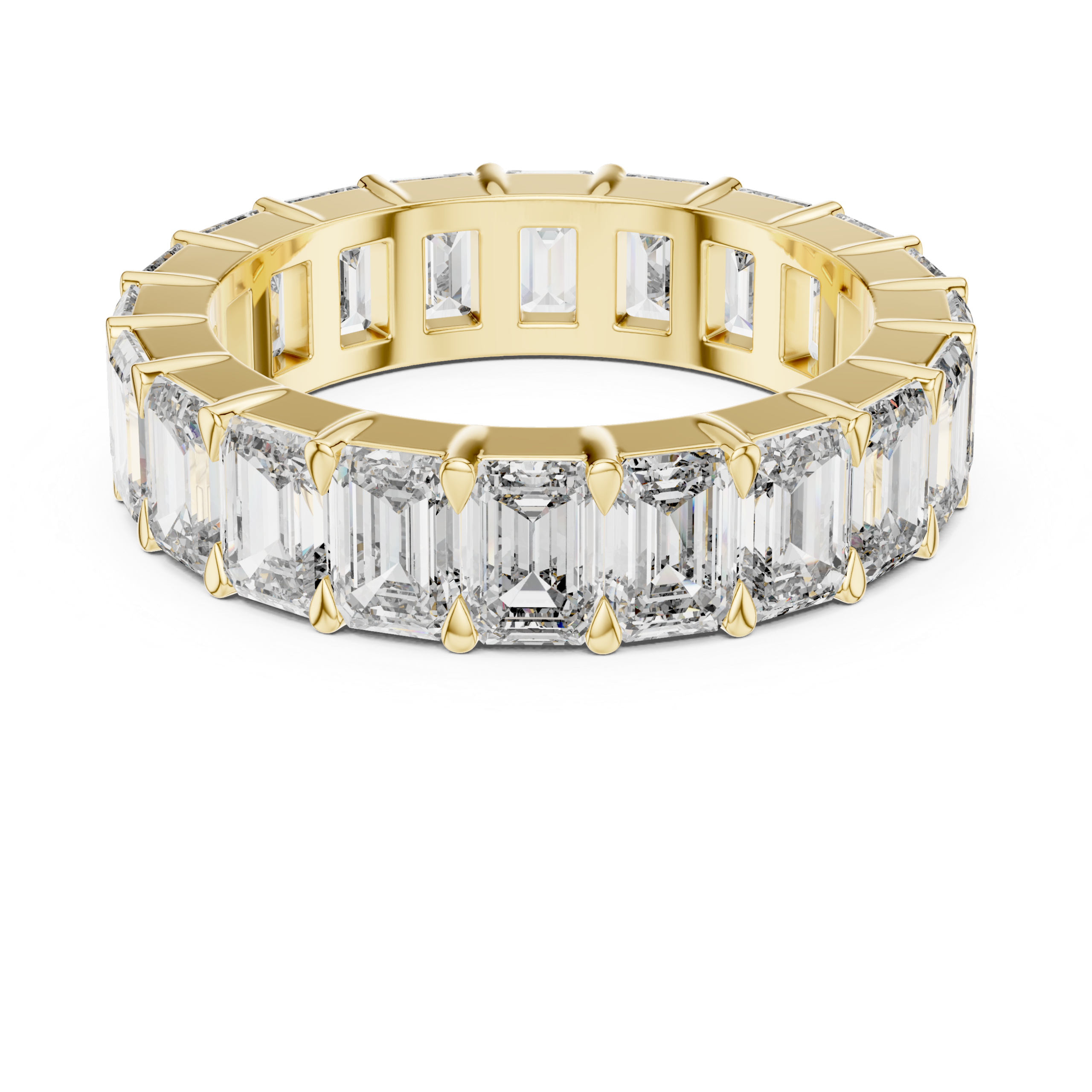 Emerald Eternity Ring Design - Image 4